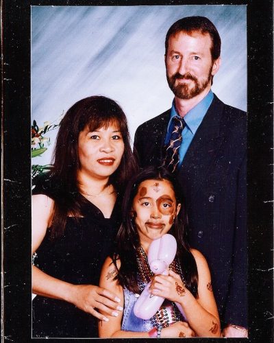 Sierra Deaton and her parents