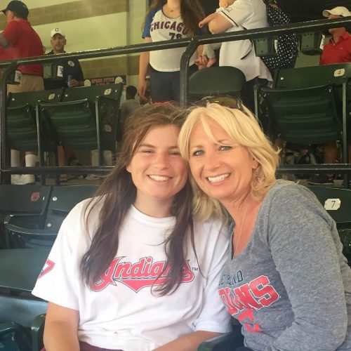 Patty Harken with her daughter