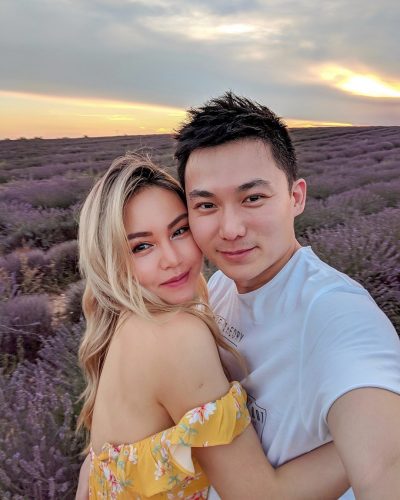 Chloe Ting and her boyfriend