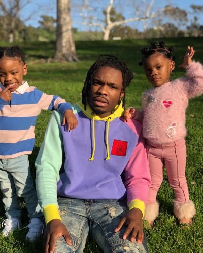 Eastside Ivo with his children