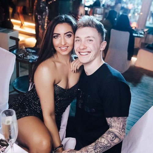 Nile Wilson With his girlfriend
