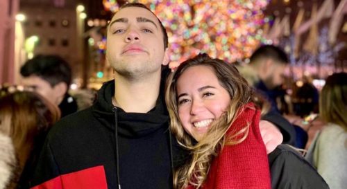 Mizkif and his girlfriend