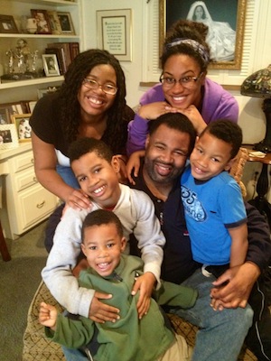 Chrystal's husband and kids
