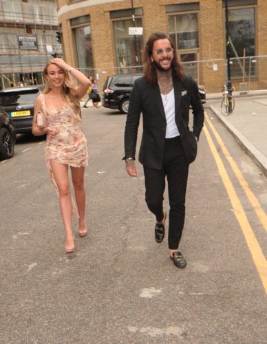 Pete Wicks with Ella Rae Wise