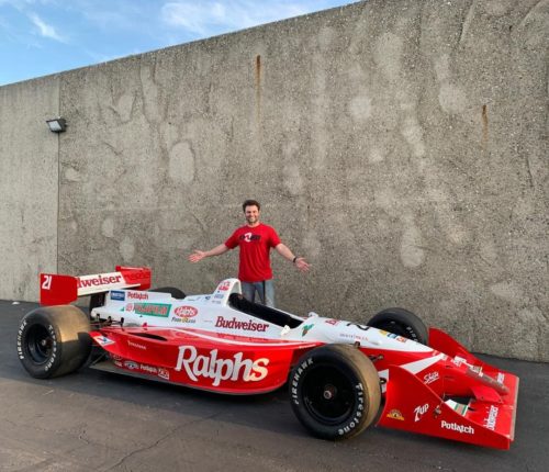 Rob Dahm cool with his car