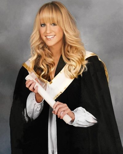 Diane Jennings graduating