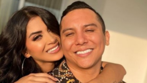 Edwin Luna with his wife