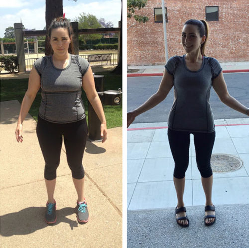 Ilana Muhlstein's body transformation