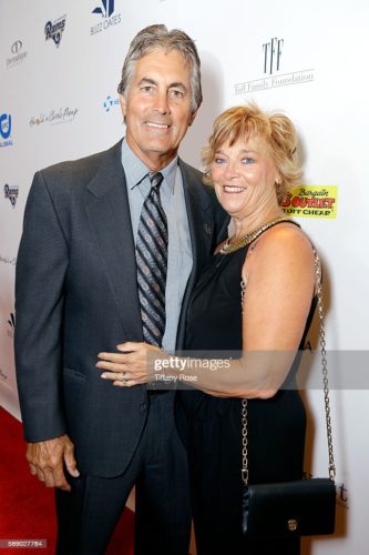 Jodi Scarpello with her husband