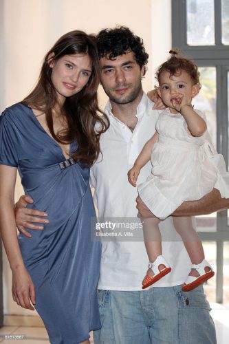 Matilde Lucidi with her parents