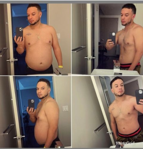 Lorenzo Méndez's body transformation