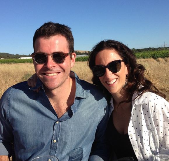 Adam Mosseri with his wife
