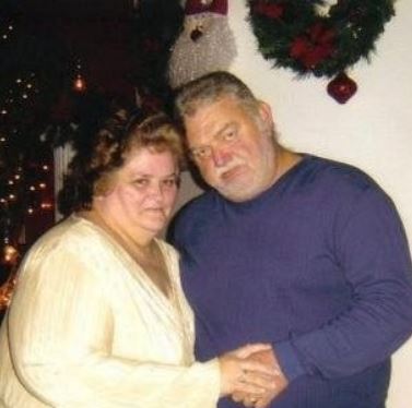 An old photo of Tammy's parents