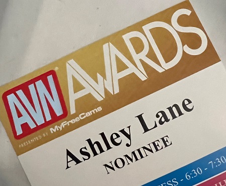 Ashley Lane award nomination