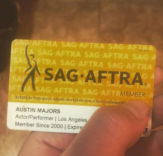 Austin Majors is SAG AFTRA member