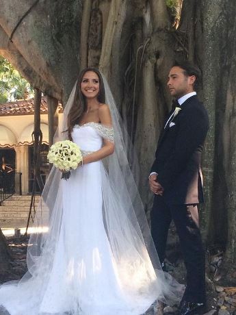 Brandon Charnas and Arielle Charnas wedding image