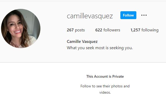 Camille M Vasquez's Instagram Profile