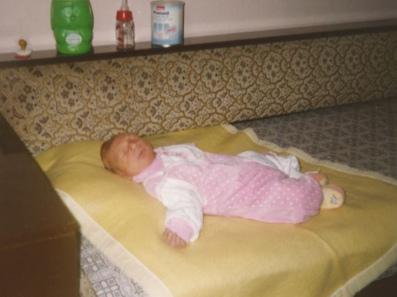 Childhood photo of Rumeysa Gelgi