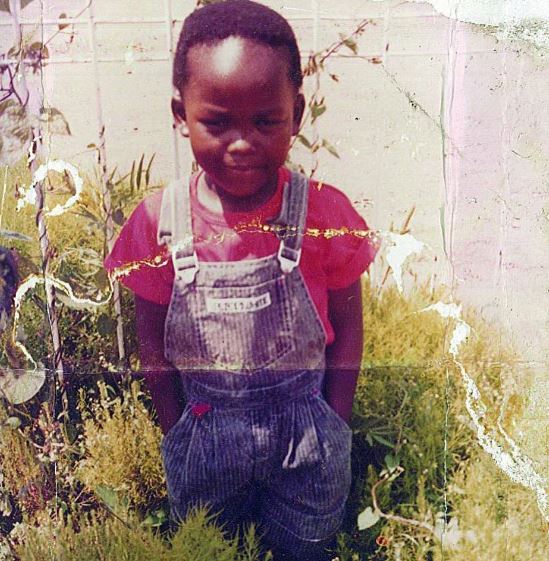 Childhood photo of Vusi Thembekwayo