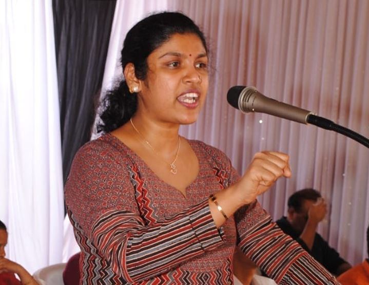 Chintha Jerome is a youth commission chairperson