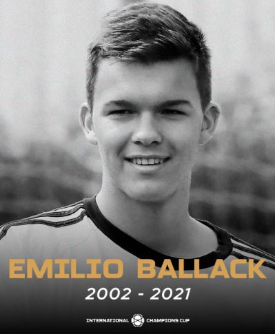 Emilio Ballack died at the age of 18