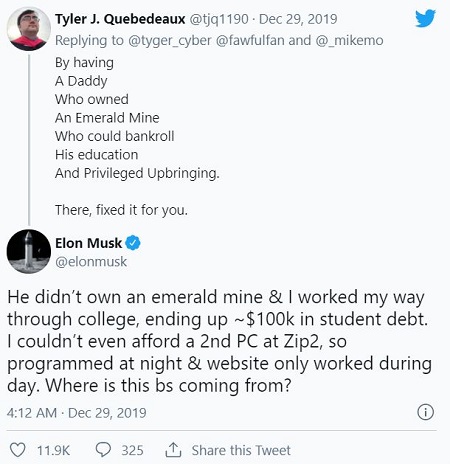 Errol Musk son Elon Musk told that his father didn't own an emerald mine
