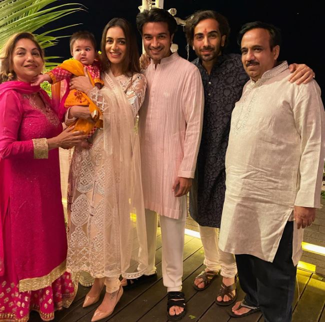 Gaurav Gupta with his family