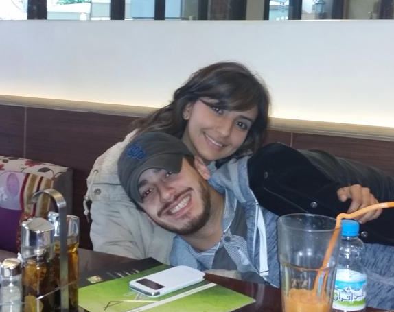 Ghita El Allaki with Saad Lamjarred