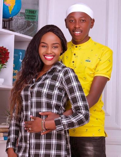 Grace Mwai with her lover