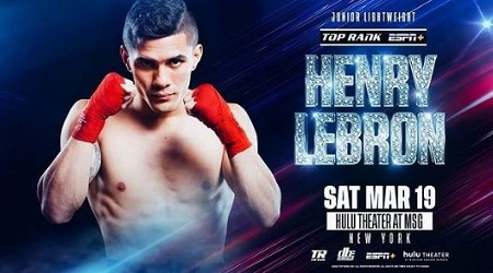 Henry Lebron Career- Amateur & Professional Boxing