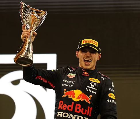 Max Verstappen won the world championship