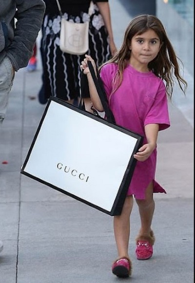 Penelope Disick height is 3 feet 9 inches