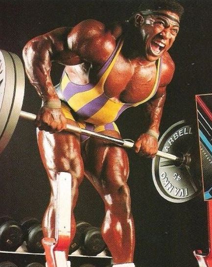 Ray was a professional bodybuilder