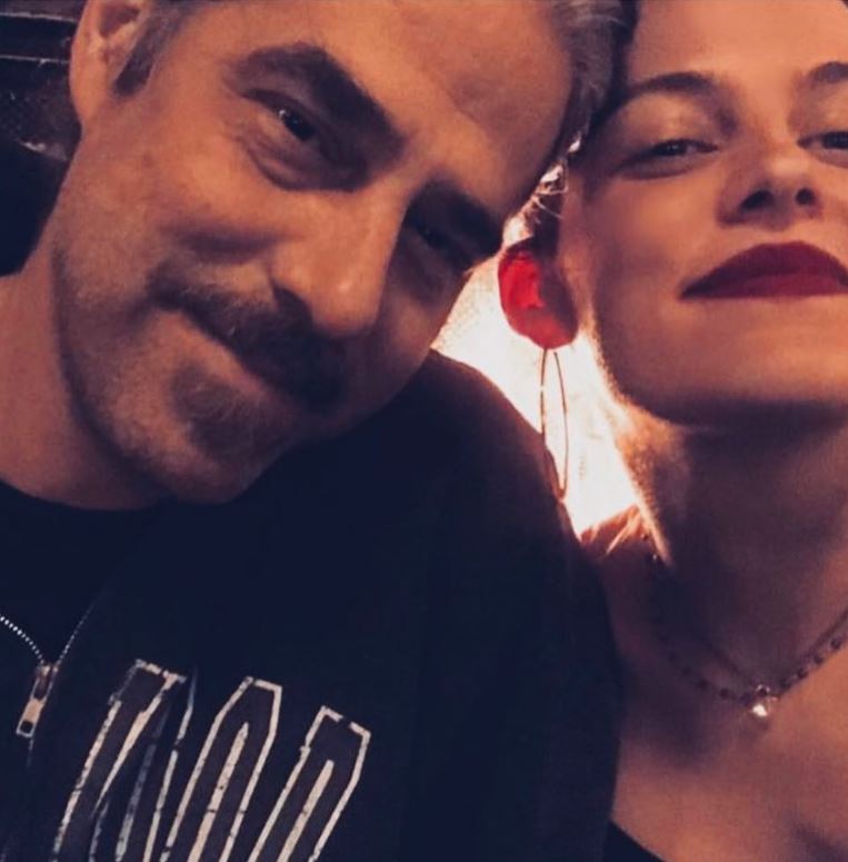 Riley Keough and her dad