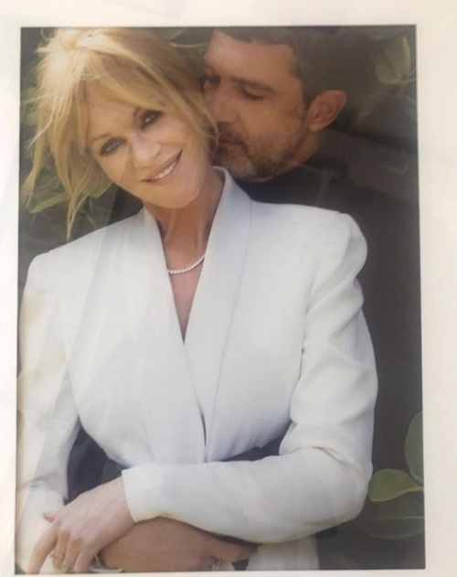 Stella Banderas parents Melanie Griffith and Antonio Banderas married each other on 14 May 1996