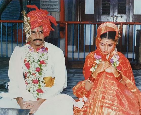 Wedding photo of Himalaya Dasani and Bhagyashree Patwardhan