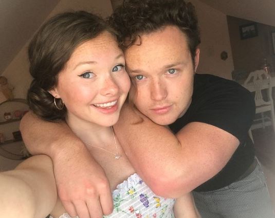 Zoe Colletti and her brother Ian